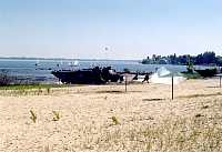 Angriff auf den Strand von Verchnedneprovsk